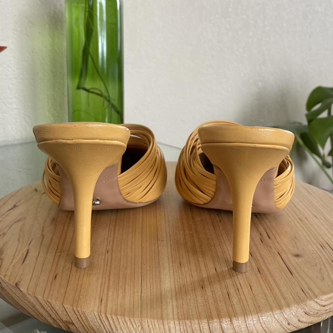 yellow pointed tony bianco these are Depop