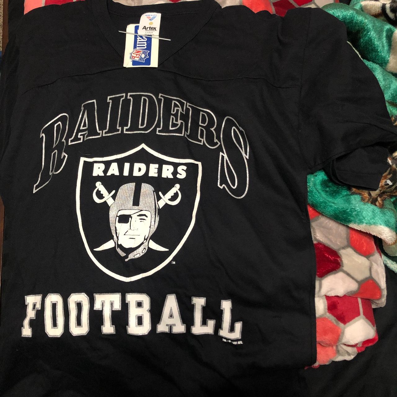 Raiders tee shirt from 1991 , Size : medium