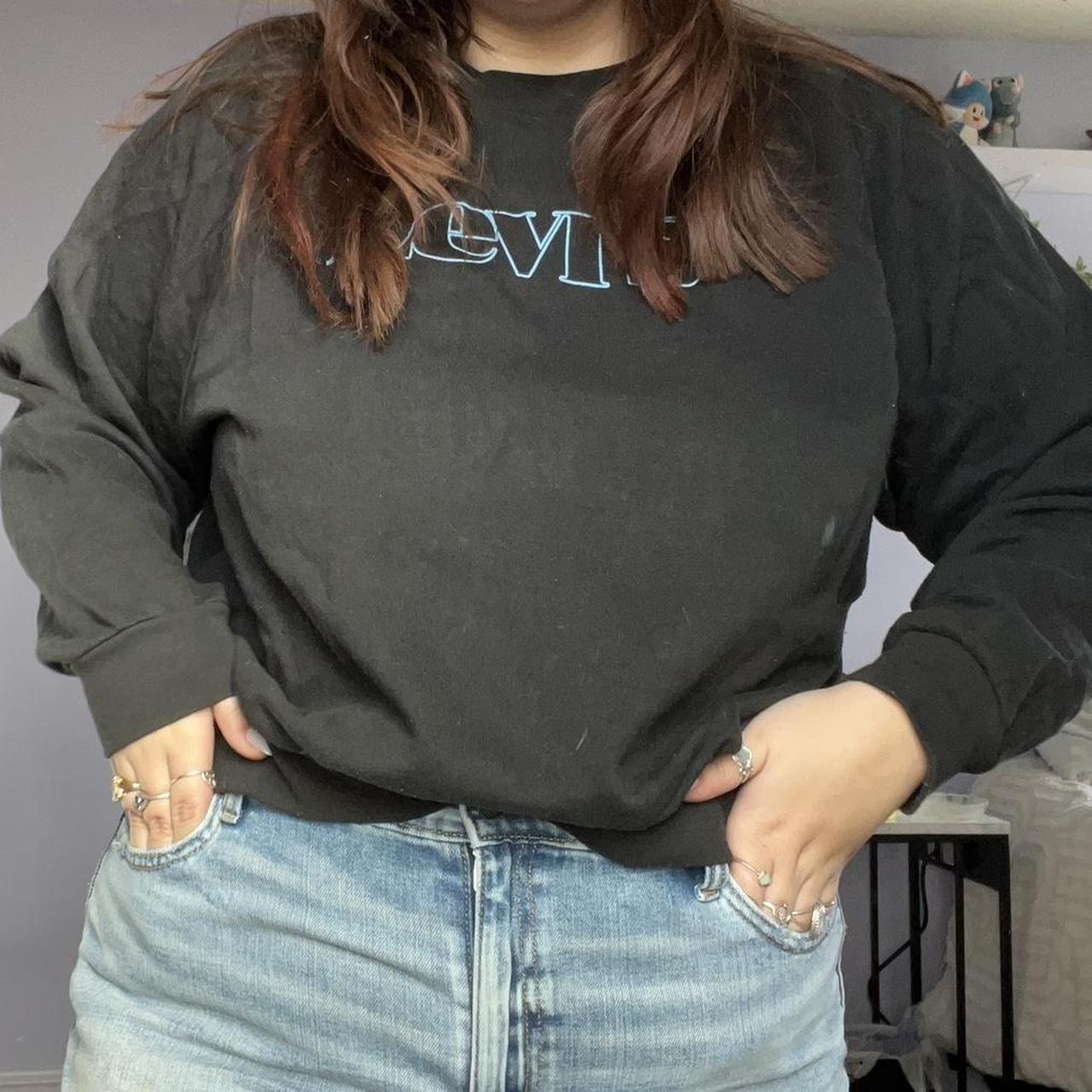 Plus size hot sale levi's sweatshirt