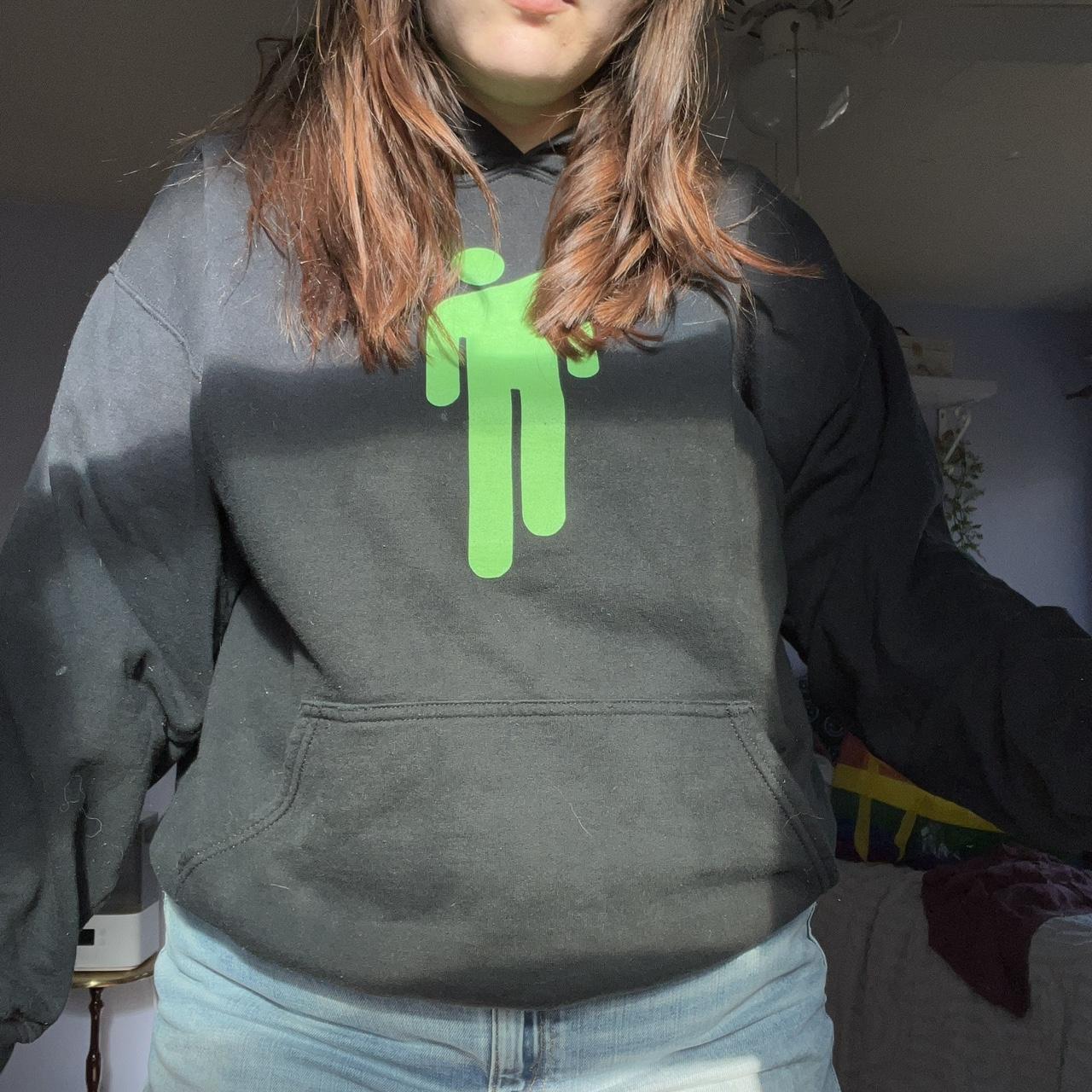 Billie eilish green hot sale blohsh hoodie