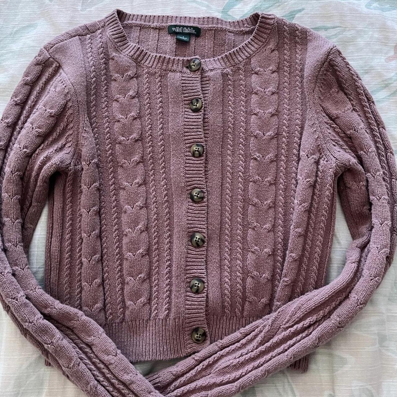 wild fable sweater -pink color -wild fable - Depop