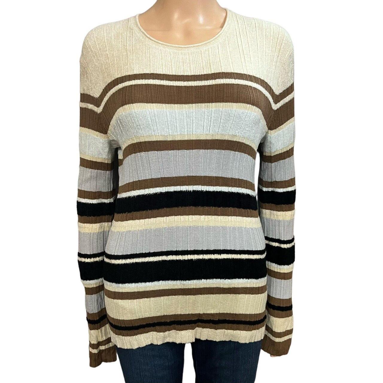 Theory Striped deals Sweater