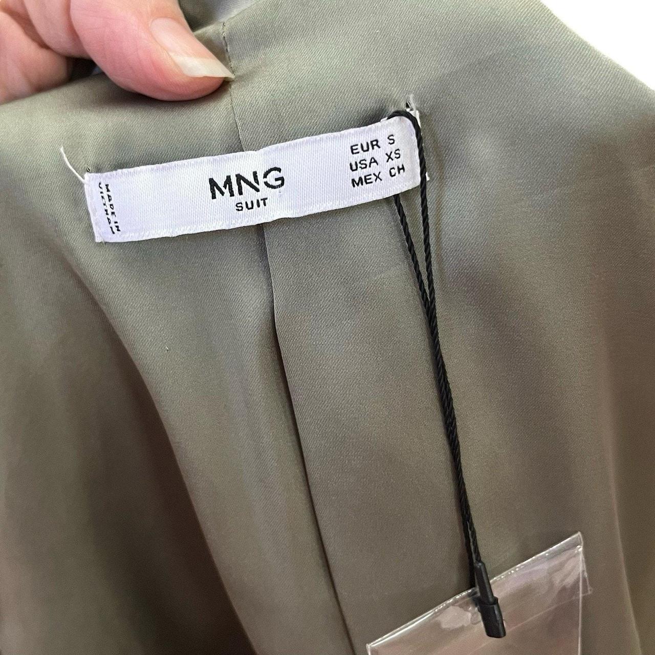 Mango Women's Blazer Jacket - Green - XS – Mango … - image 4