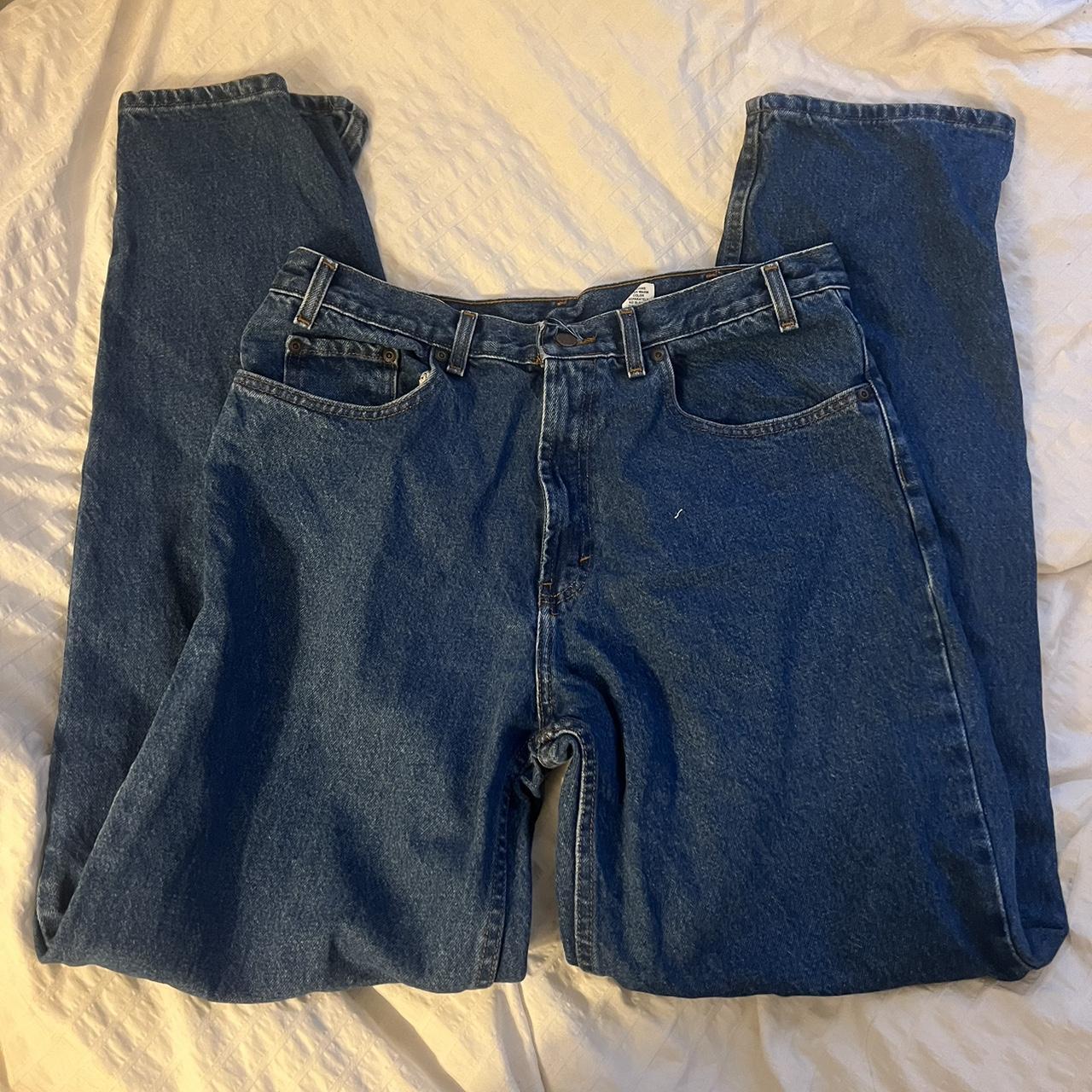 Kirkland Signature baggy jeans 36x34 never worn.... - Depop