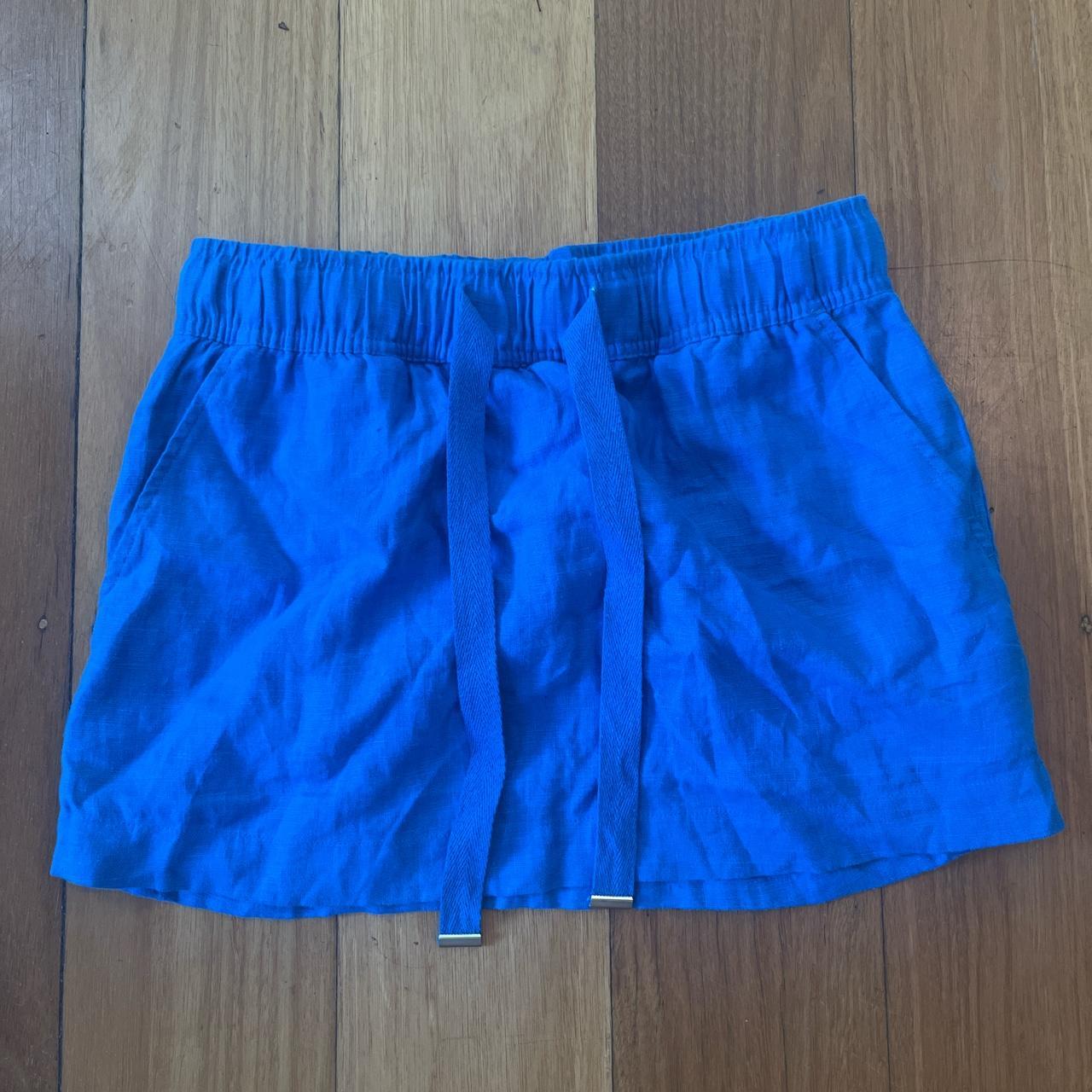 blue venroy skirt perfect condition- barely worn... - Depop