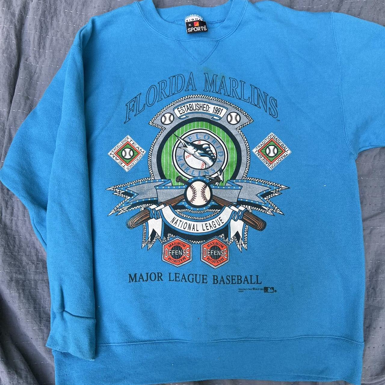 Florida discount marlins sweatshirt