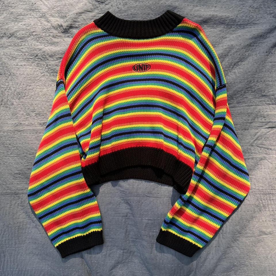 Unif deals rainbow jumper