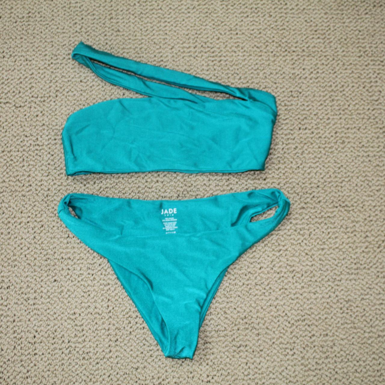 Jade Swim Matching Bikini : Bottom-M Top-S - Depop