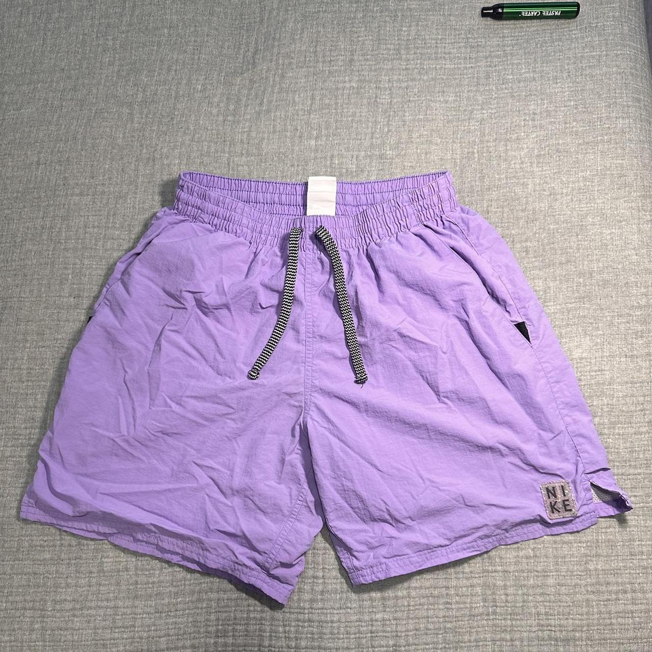 light purple nike shorts