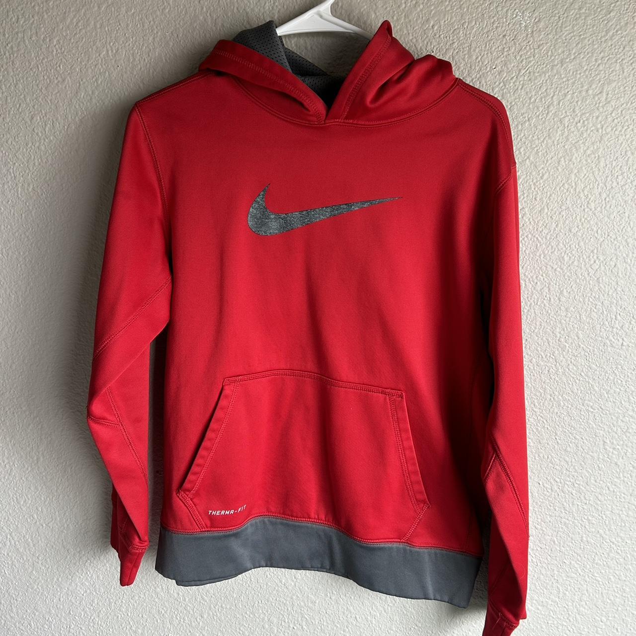 Nike hoodie Boys XL but equivalent to men s Depop