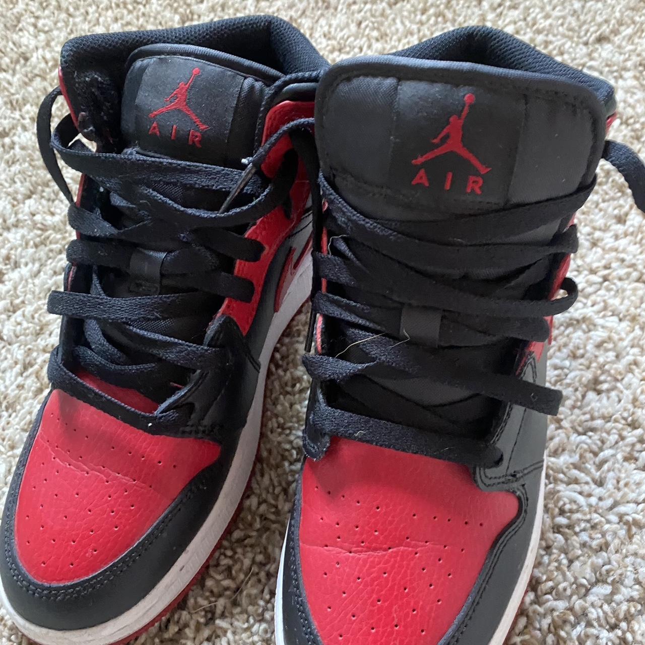 red womens jordan shoes