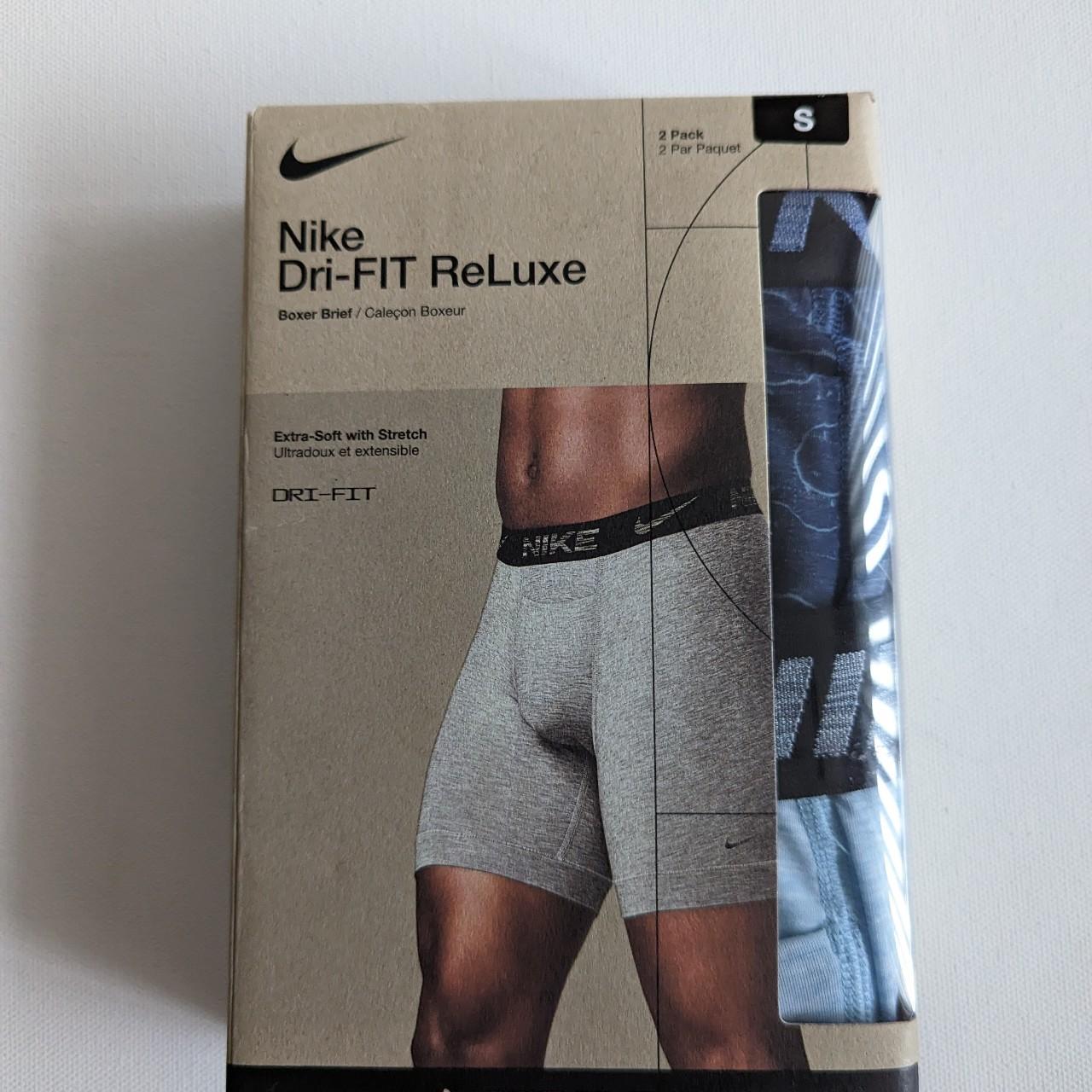Nike Men's Blue and Navy Boxers-and-briefs