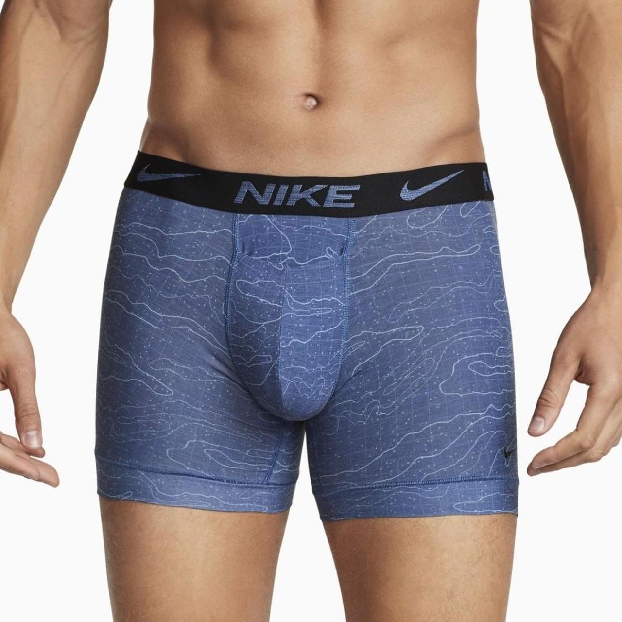 Nike Men's Blue and Navy Boxers-and-briefs (3)