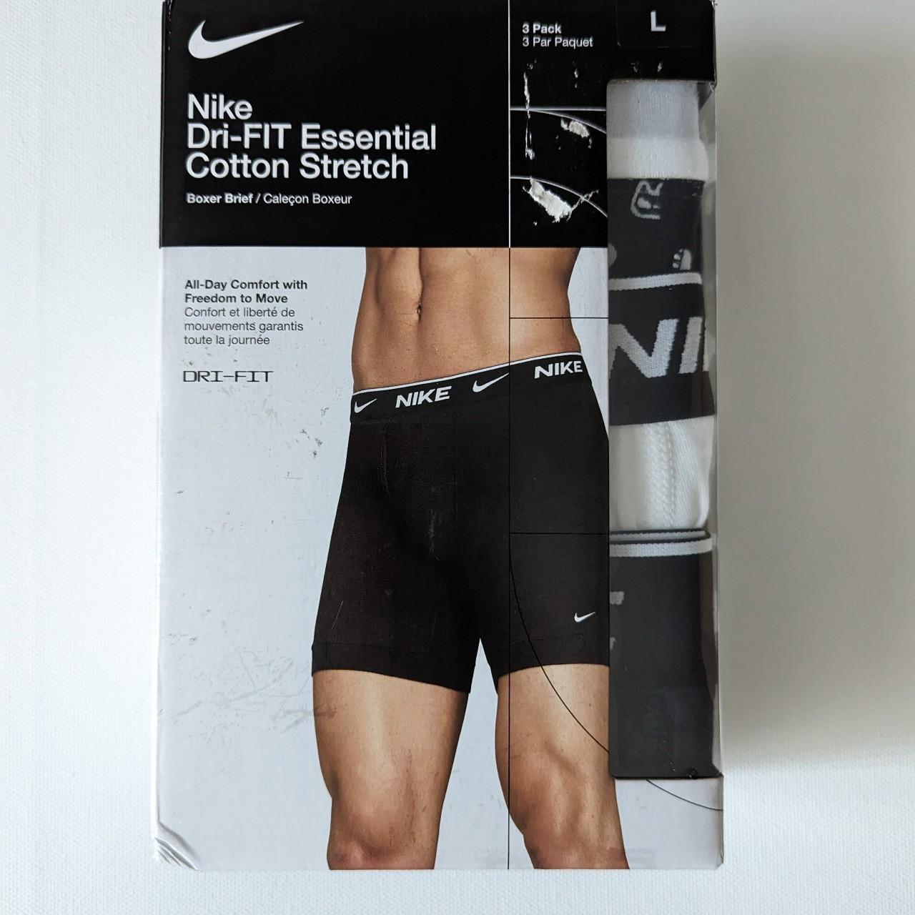 Men's Nike Dri-Fit Essential Cotton Stretch Boxer - Depop