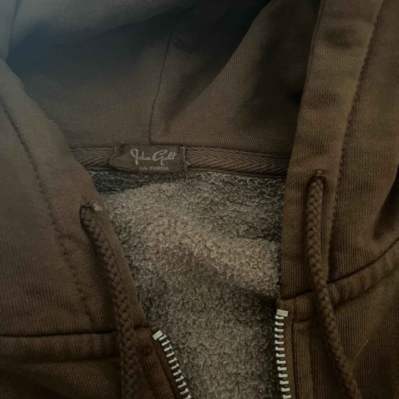 Brandy Melville Christy Hoodie Brown new never... Depop