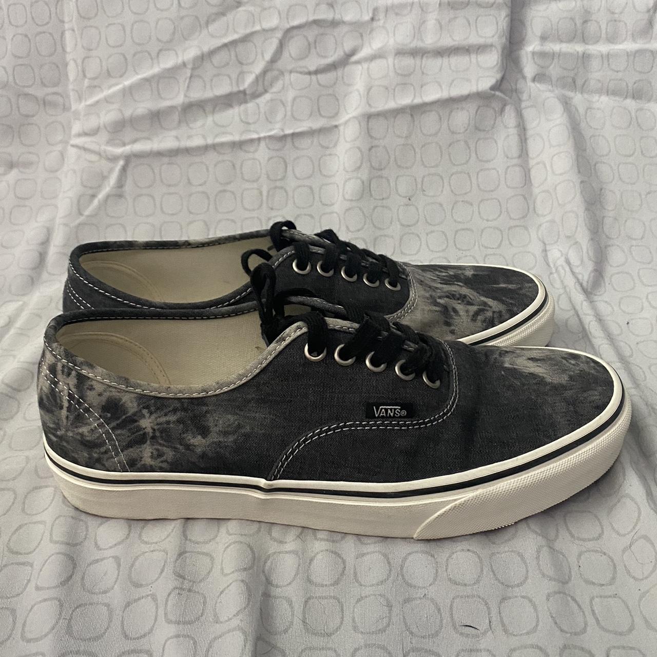 VANS Authentic Denim Destroy Black Wash (Size Men's 5.5