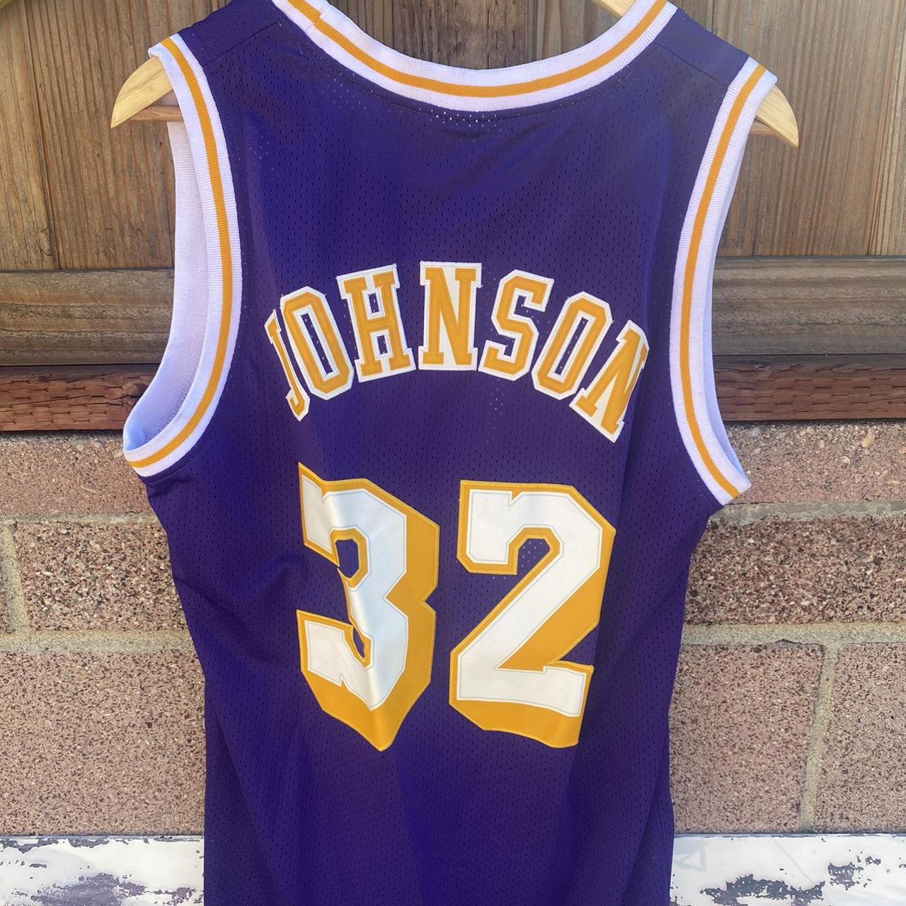 Majestic Hardwood Classics Minneapolis Lakers Jersey - Depop