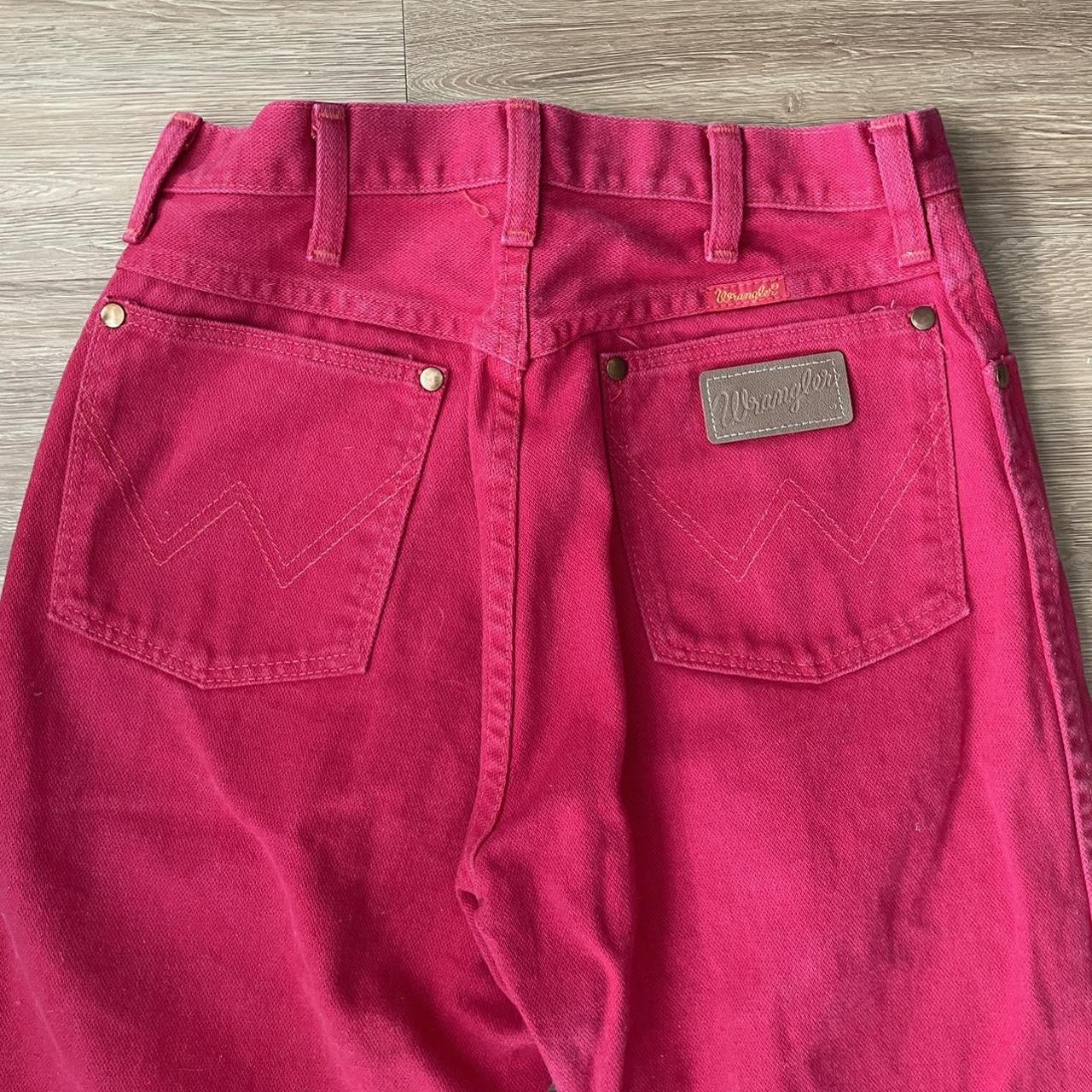 Vintage red Wrangler jeans USA made // great... - Depop