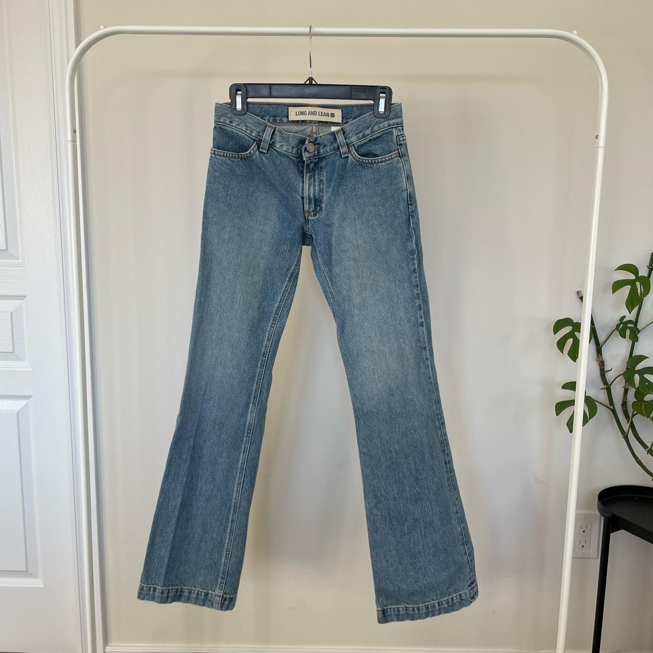 Vintage Gap Low-Rise Flare Jeans Size: 24 Depop