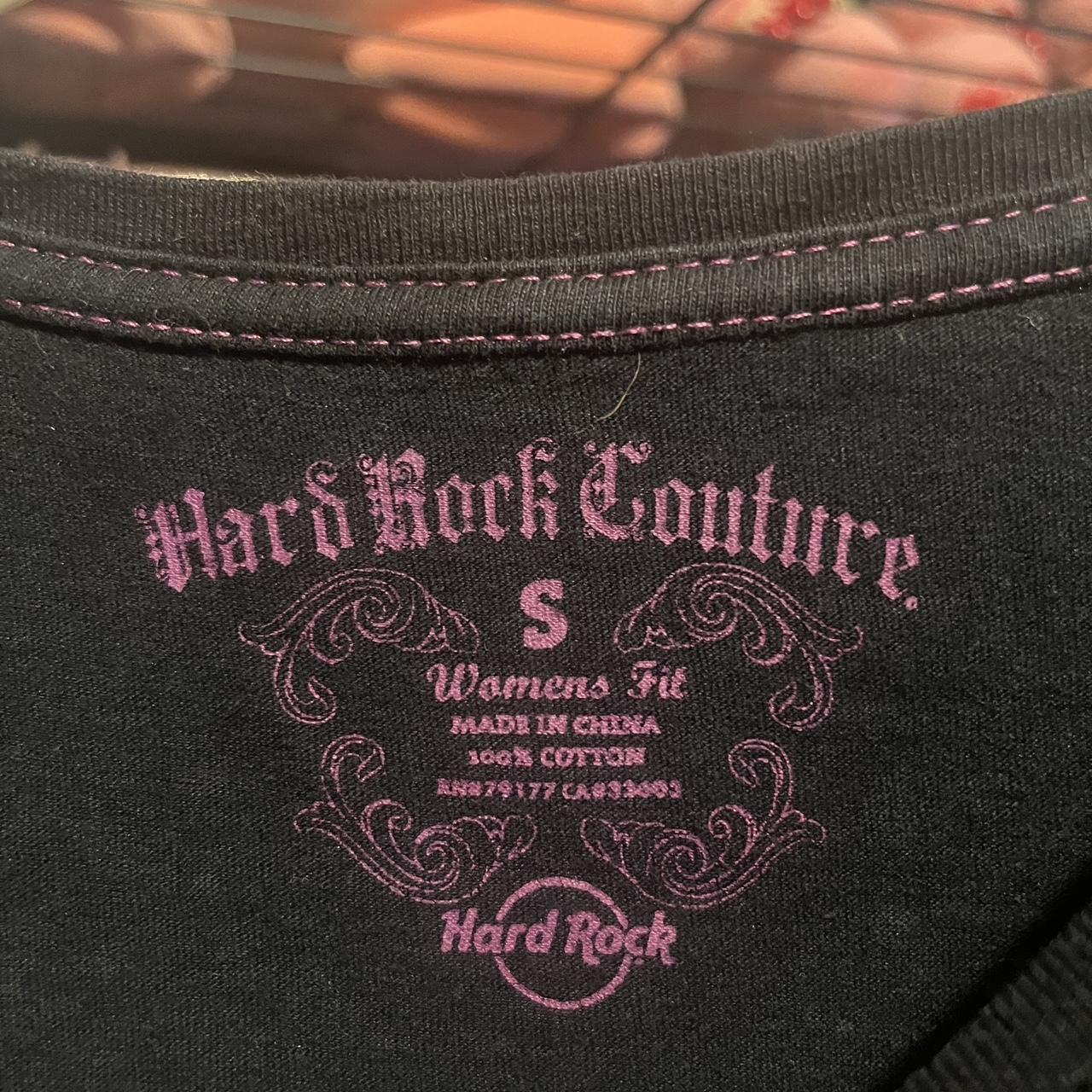 Hard Rock Cafe Women's Black and Purple T-shirt (3)
