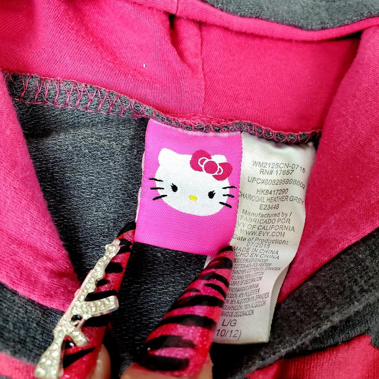 Hello kitty zebra hoodie. Incredibly cute scene... - Depop