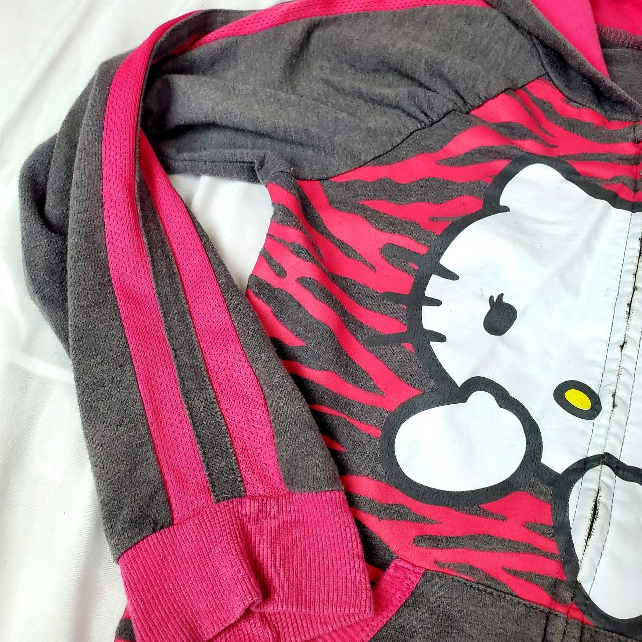 Hello kitty zebra hoodie. Incredibly cute scene... - Depop