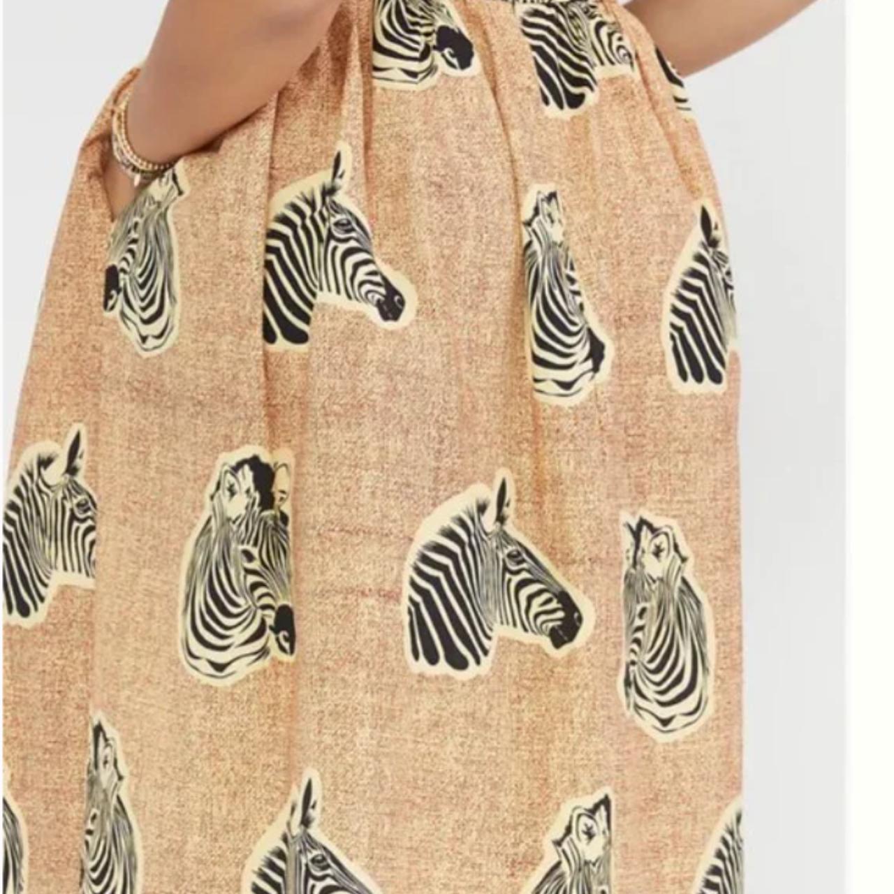 ❤️Anthropologie SIKA Zebra Kids Skirt authentic