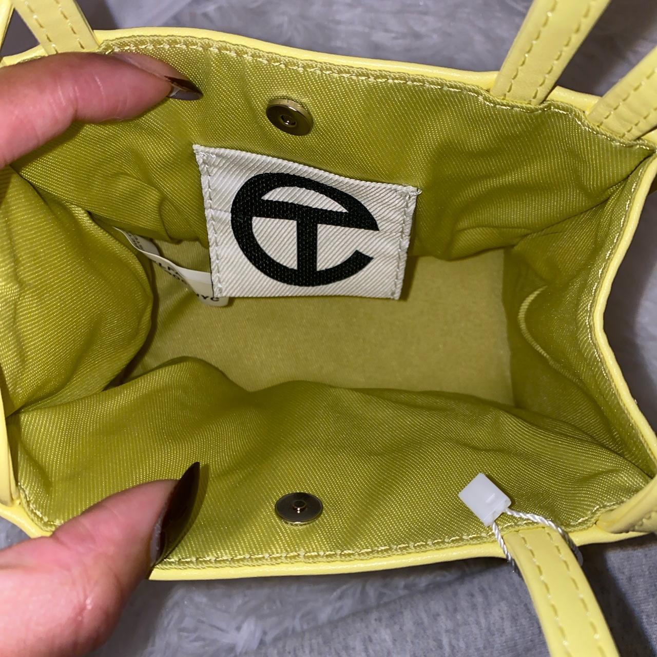 Telfar Women's Yellow Bag Depop