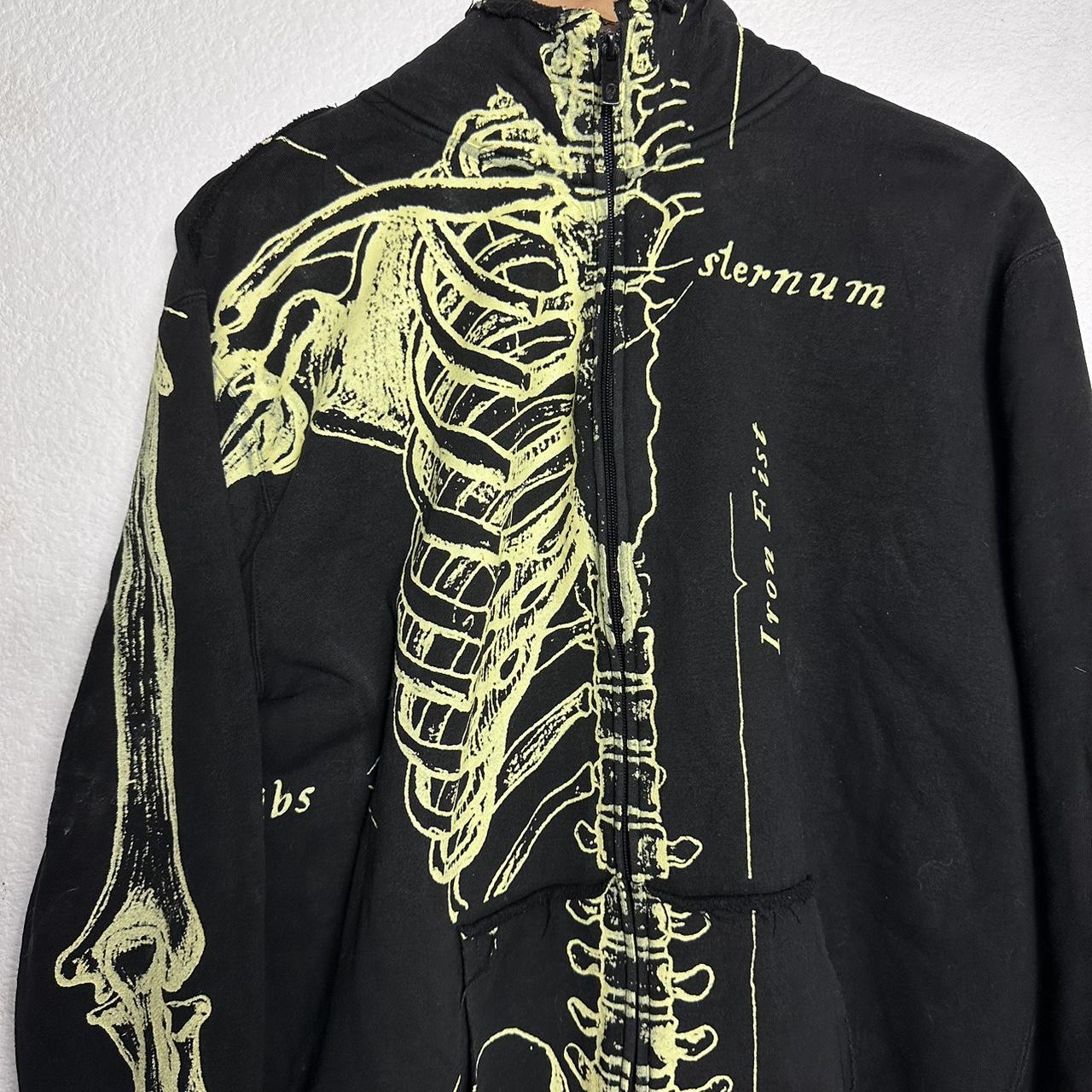 Modern Essential 90s Vintage Iron Fist Skeleton... - Depop
