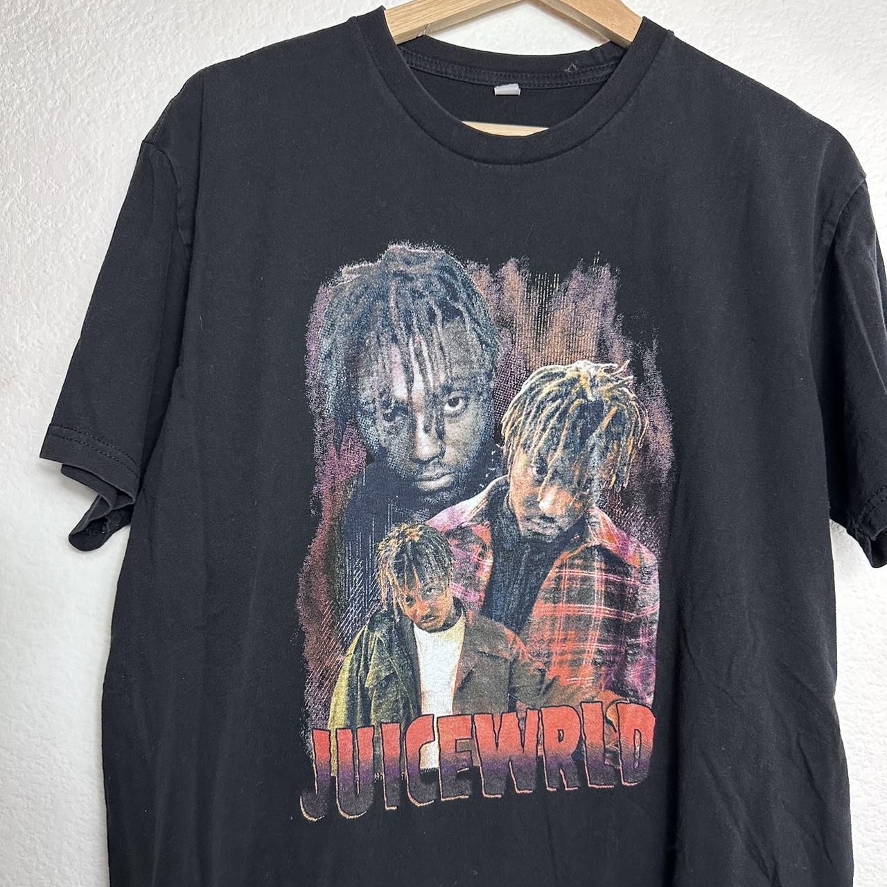 Modern Essential 2000s Y2K Juice WRLD Rap Hip Hop... - Depop