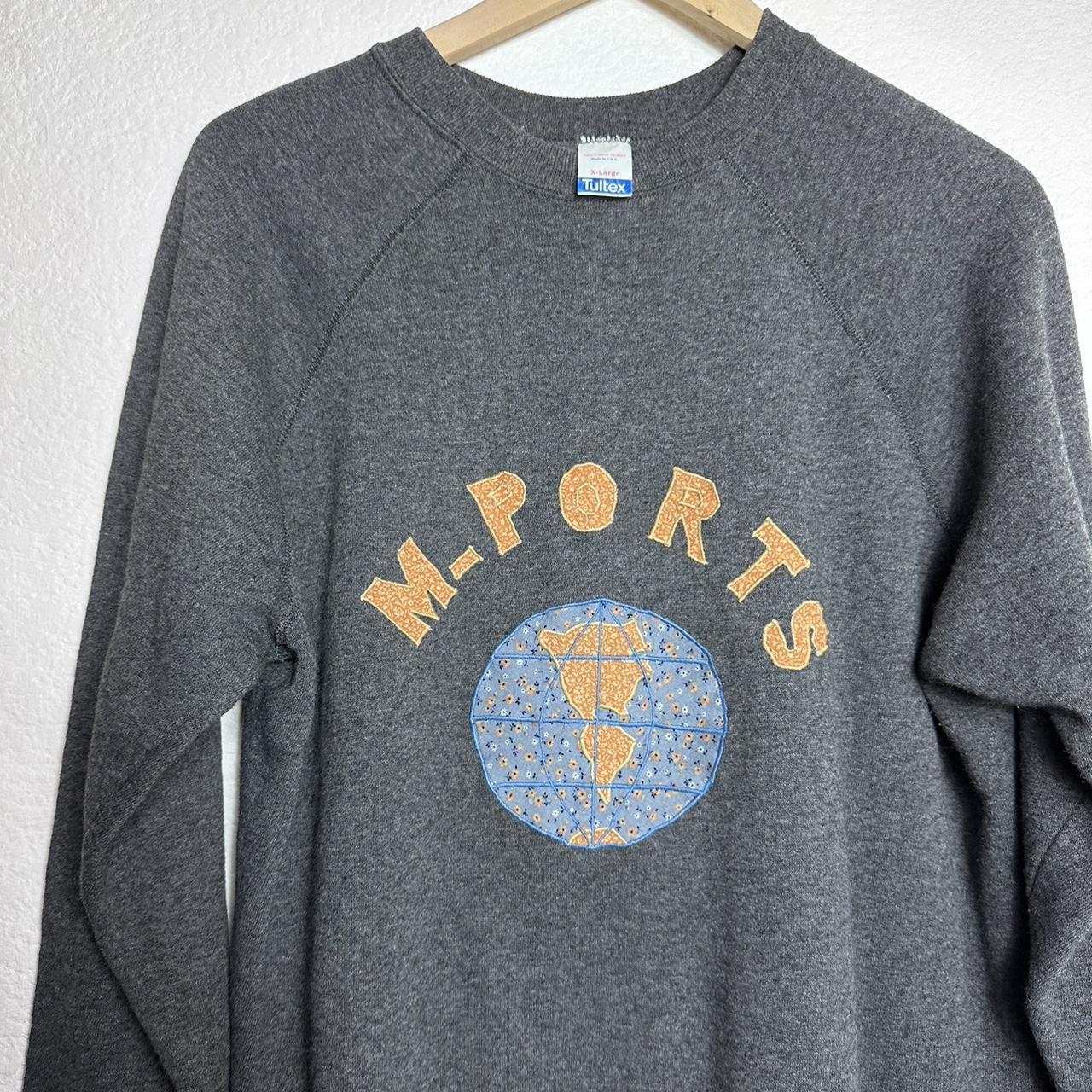 Vintage Men's Sweatshirt - Grey - M