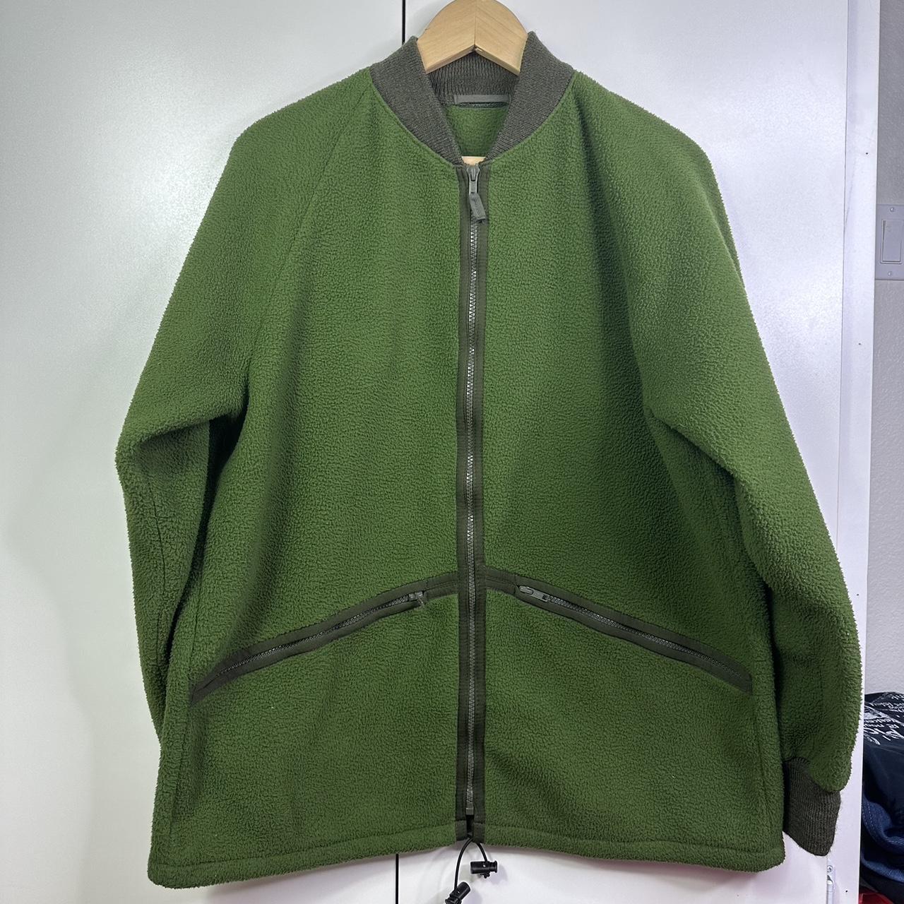 American Vintage Men's Green Jacket Depop