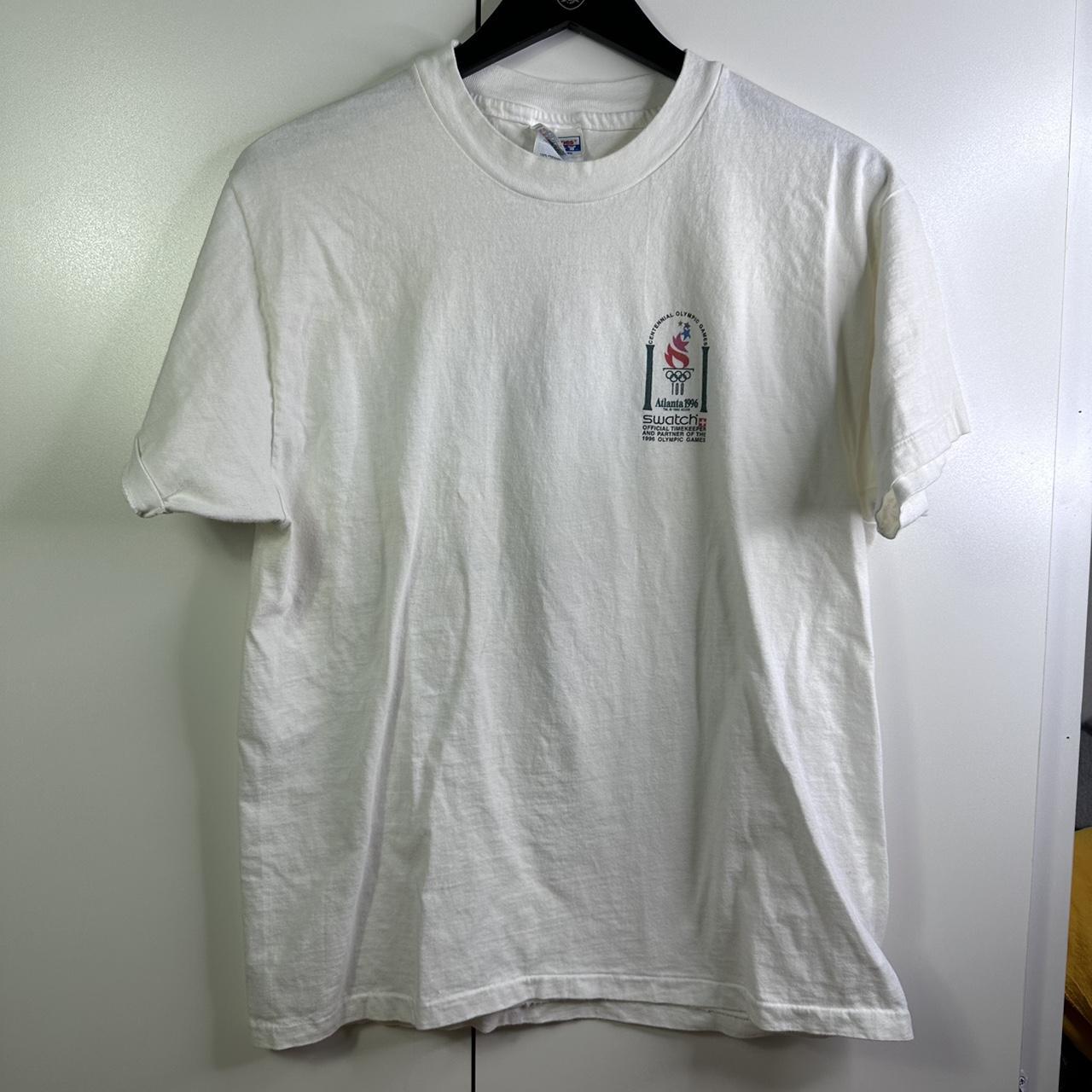 American Vintage Men's White T-shirt | Depop