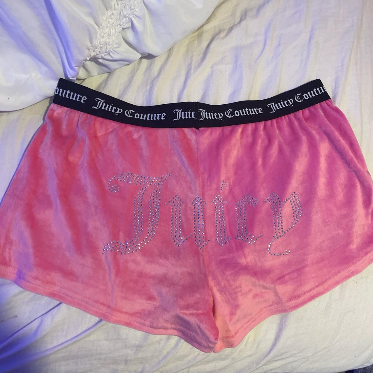 Juicy Couture Women's Pink Shorts | Depop