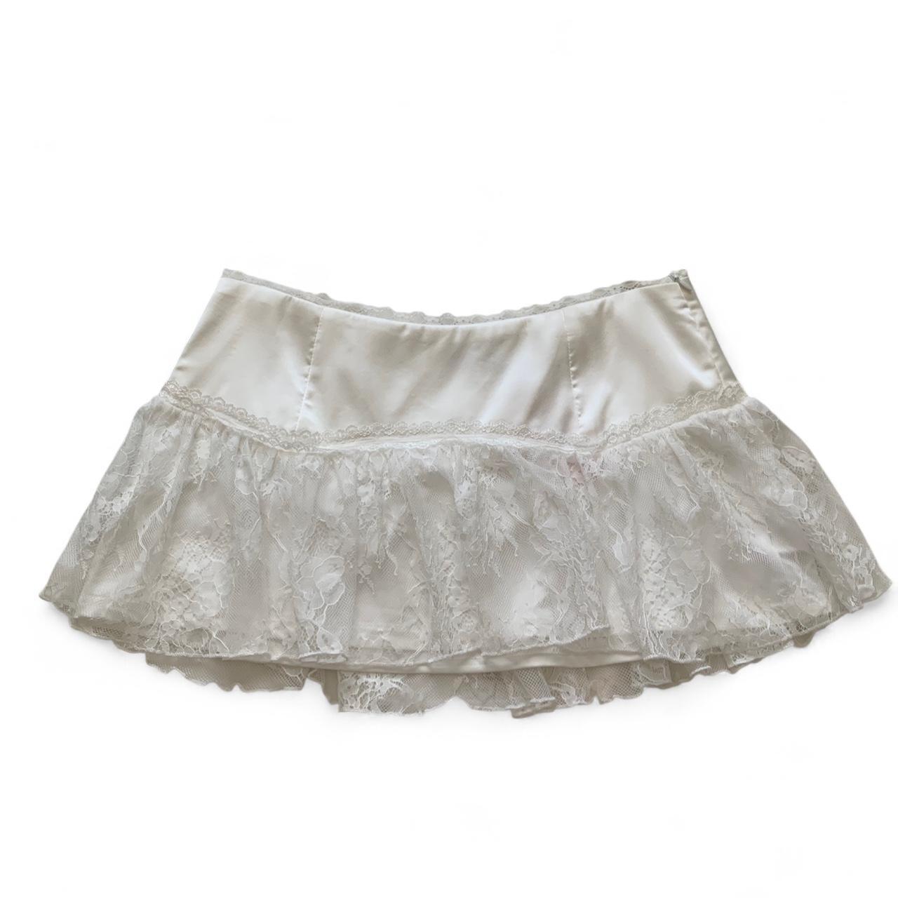 Edikted Women's Festival Skirt - White - M – edik… - image 1