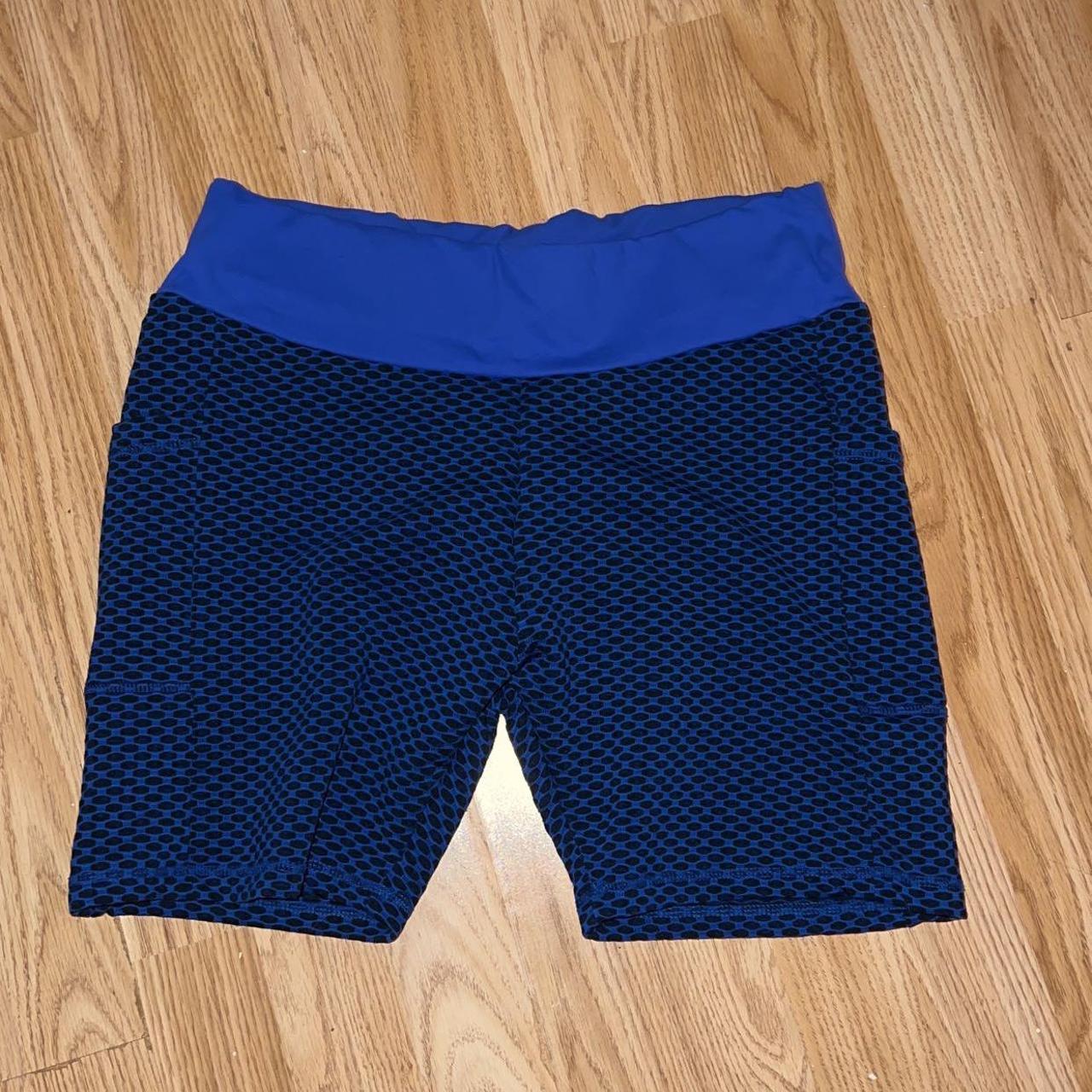 Ruched bum cycling shorts Depop
