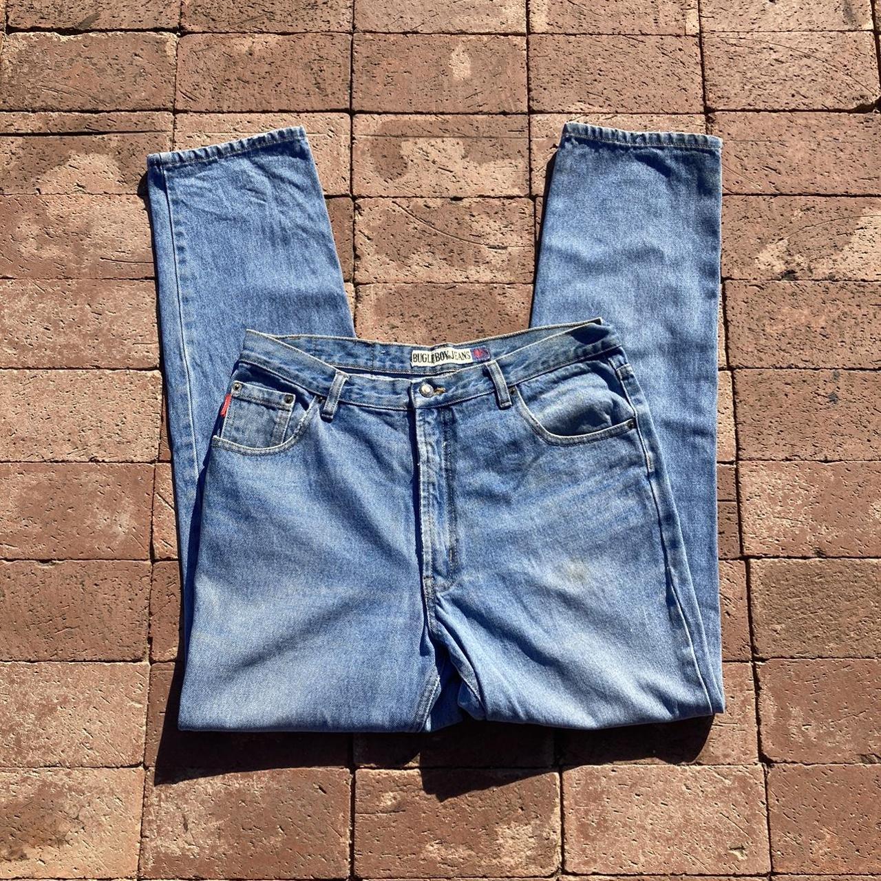 Vintage Bugle Boy denim jeans great look fade and... - Depop