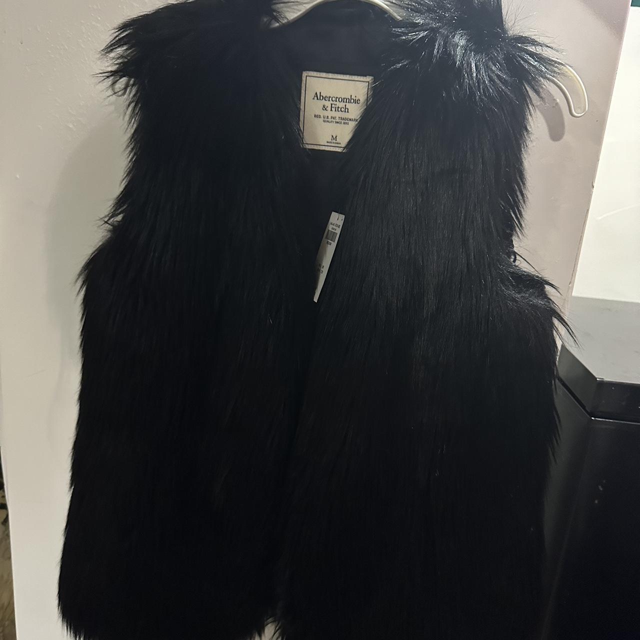 Abercrombie fur sale vest