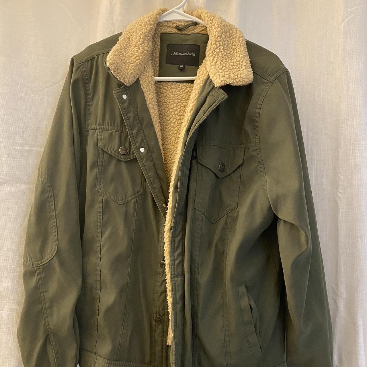 Aeropostale green jacket sale