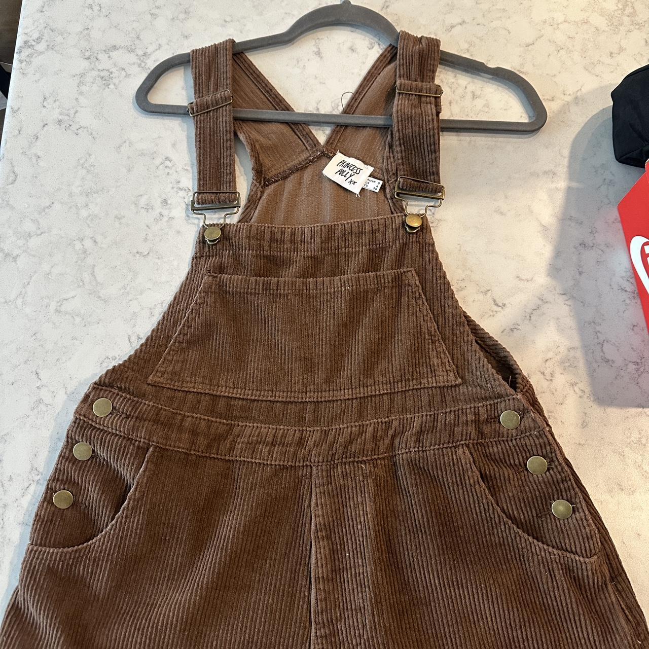 SUPER CUTE PRINCESS POLLY OVERALLS Size 4 Worn a... Depop