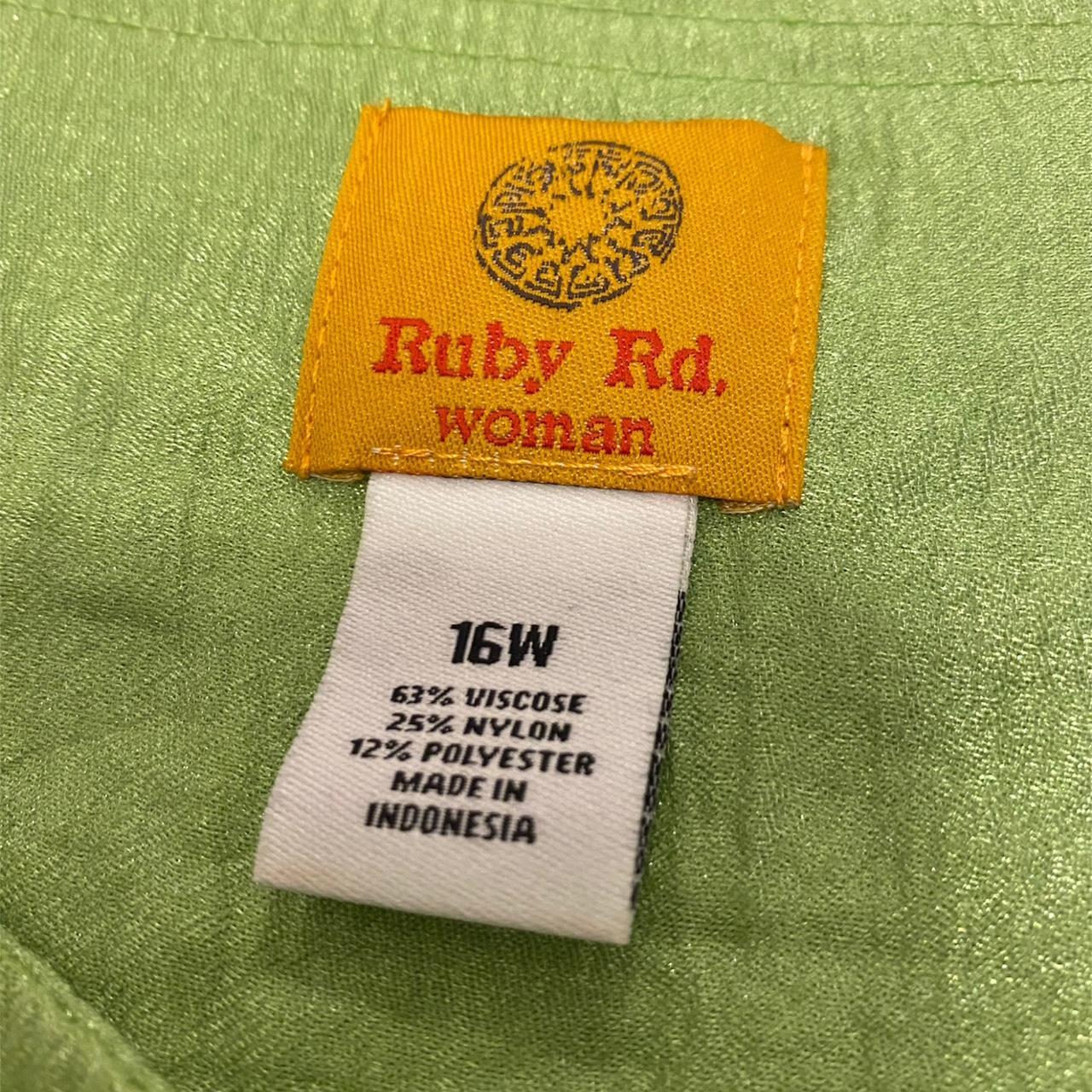 Ruby Rd. Women's Green Jacket Depop