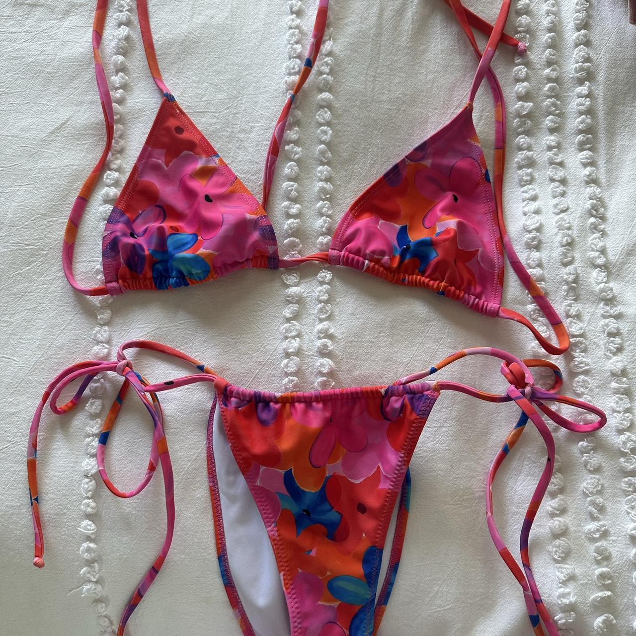 Loleia swim set Brand new Worn once Size L top and... - Depop