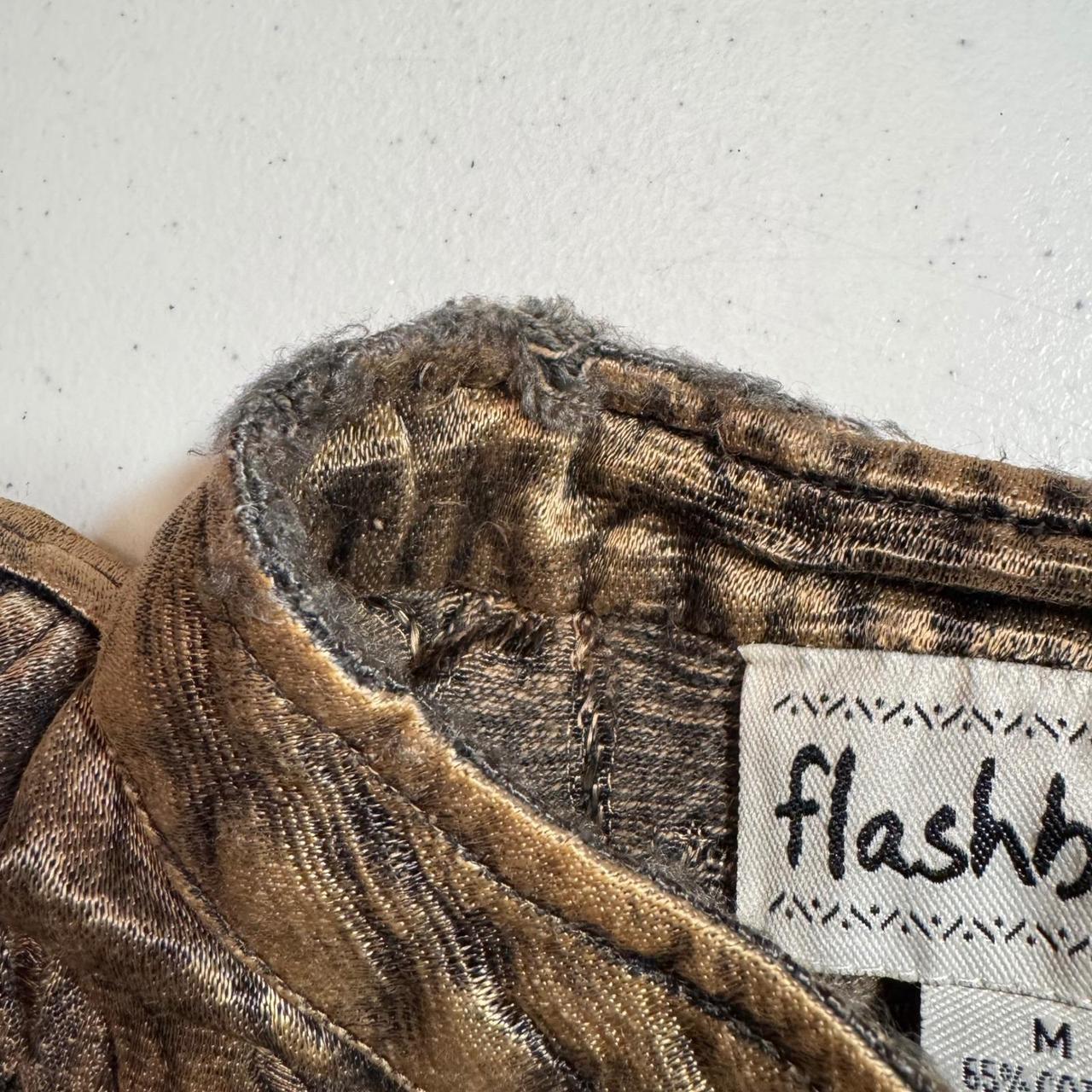 Throwback. Women's Lightweight Jacket - Brown/Gol… - image 4