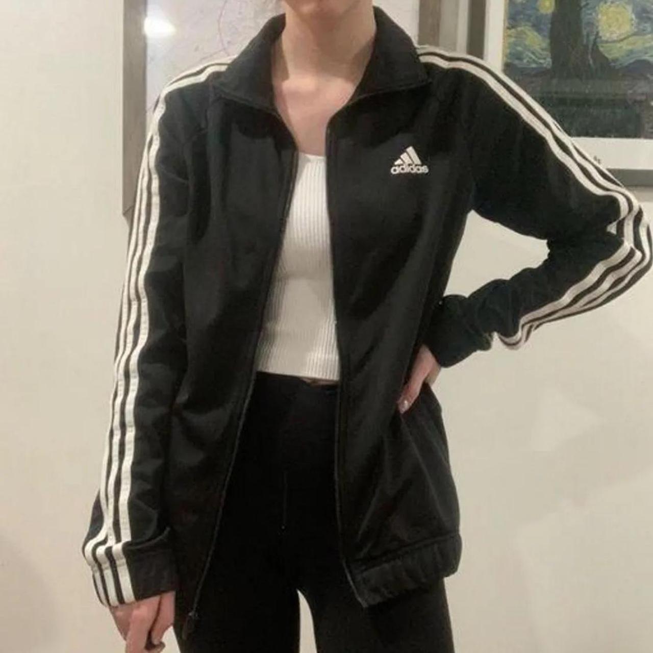 Adidas superstar outlet womens jacket black