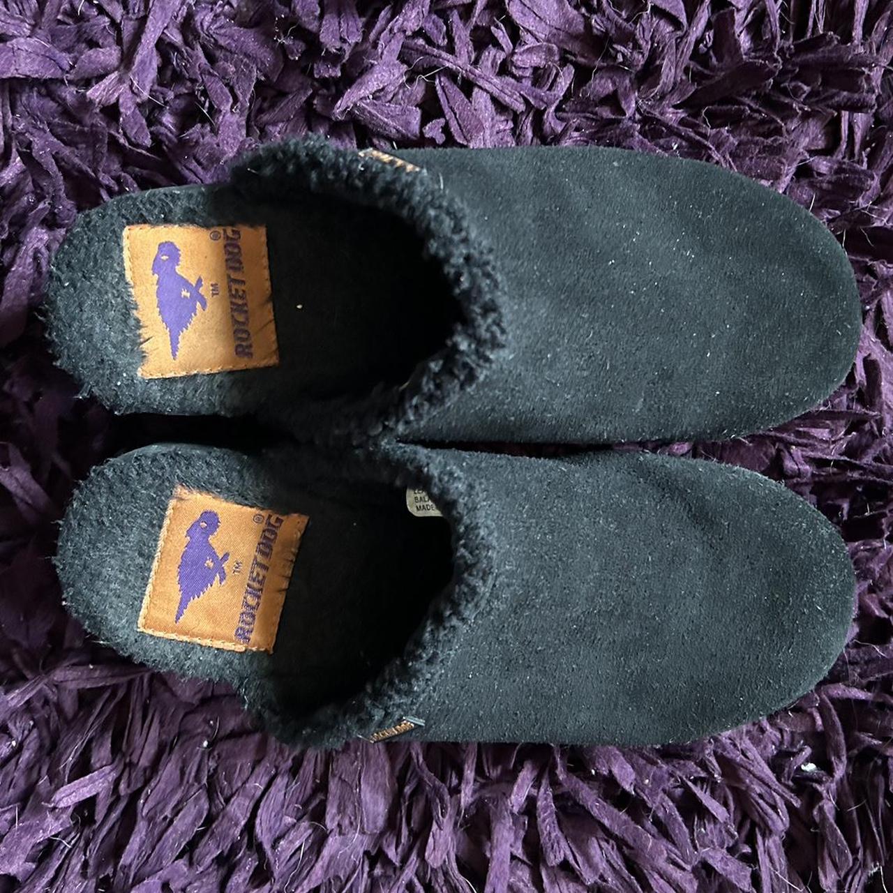 Rocket Dog Women's Black Clogs Depop