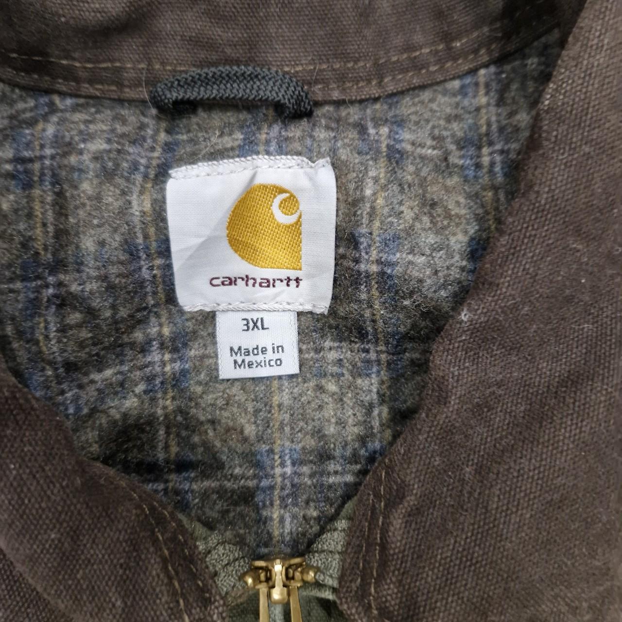 Carhartt Detroit J97 3XL J97ARG Very Good... - Depop