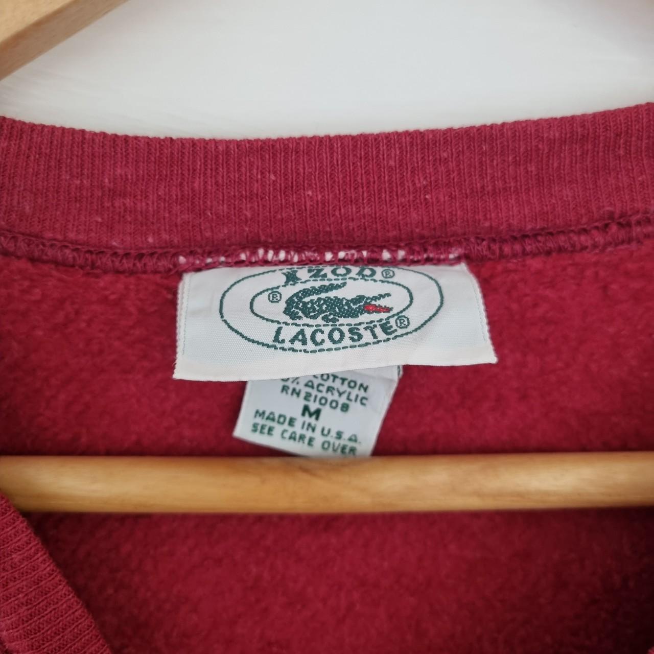 Lacoste Sweatshirt #lacoste #90s #vintagesweater... - Depop