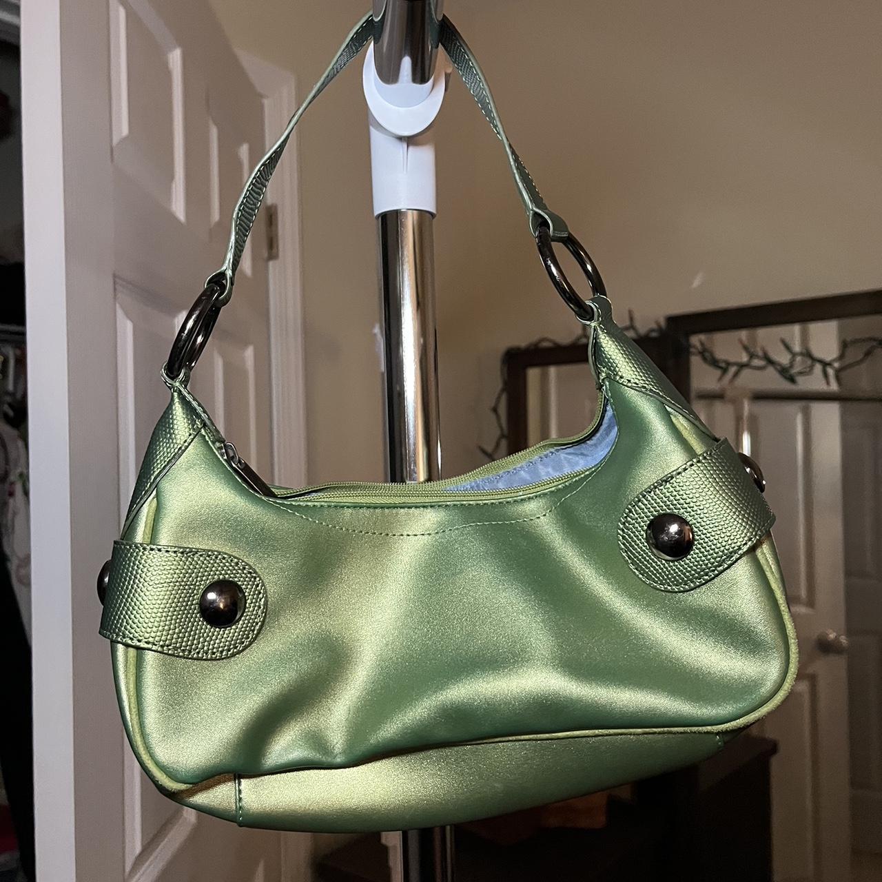 Fun little green purse, perfect size for going out.... - Depop