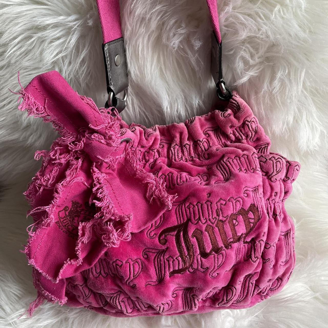 Juicy Couture Women's Pink Bag Depop