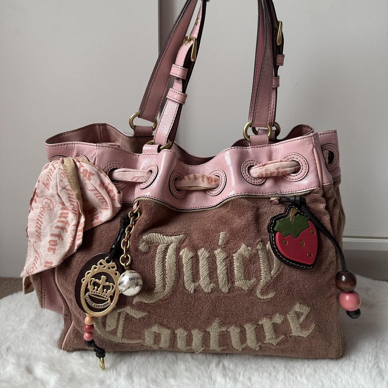 Rare Pink Juicy Couture Strawberry Fields Daydreamer... - Depop